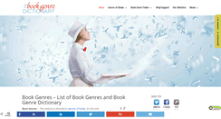 Desktop Screenshot of book-genres.com